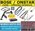 Bose-onstar-amp-swc Adapter For 2006 &up Gm Car Stereo Radio Module Installation New. Price: $199.99.