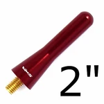 Red Stubby Short Aluminum Screw Antenna 2" For 97-04 Gm Chevy Corvette C5 New. Price: $23.00.