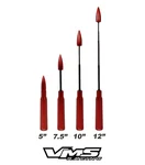 Vms Racing Red Telescopic 50 Cal Bullet Ammo Antenna For Dodge Dakota Durango New. Price: $34.95.