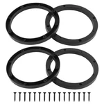 4PCS Car 6.5 Speaker Spacer With 16PCS Screws,no-drill Door Adapter 6... New. Price: $39.36.
