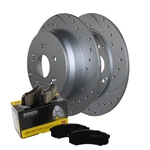 Rear Brake Kit 305MM Drilled Rotors Akebono Ceramic Pad For Acura Rdx Honda Cr-v New. Price: $86.95.