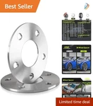 Precision Cnc Machined 5MM Hubcentric Wheel Spacers - 2 Pcs, Lightweight Design New. Price: $45.99.