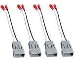 Hstech 72-7800 Car Speaker Connector Harnesses Pairs For 1990+ Honda & Acura New. Price: $29.48.
