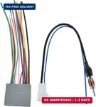Red Wolf Vehicle Radio Stereo Wire Harness With Antenna Connector Adapter Fit Ho New. Price: $22.67.