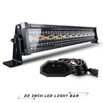 22INCH 120W Led Light Bar Spot Flood Combo Offroad Driving Work For Pickup Atv New. Price: $69.99.