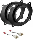 Asc Audio 6X9 To 6+-INCH 6" 6.5" Front Door Speaker Install Adapter Plates +... New. Price: $48.34.