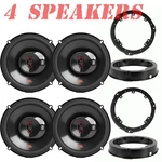 Jbl STAGE3 637F 6.5" Front & Rear 3-WAY Speakers For 2005-2017 Chevy Equinox New. Price: $184.99.