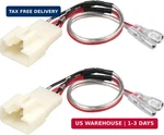 Red Wolf Car Dash Tweeter Speaker Wiring Harness Compatible With Toyota Tundra 2 New. Price: $21.73.