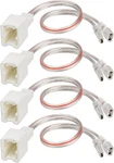 Red Wolf Car Door Speaker Wiring Harness Adapter Connector Plug New. Price: $21.58.