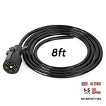 Gilardino Way Trailer Plug, Pin Wiring Harness, 8 Feet 7-WIRE New. Price: $29.50.