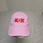 Acdc Logo Rock Band Music Hard Heavy Metal Unisex Distressed Cap Pink New. Price: $30.18.