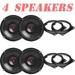 Jbl STAGE3627F 6.5" Front & Rear Door Speakers For 2006-2014 Honda Ridgeline New. Price: $147.99.