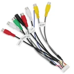 Fiegromech 20 Pin Car Radio Rca Harness Adapter Plugs For Most Android White New. Price: $14.76.