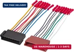 Red Wolf Stereo Wiring Harness W/pre-install Wire Connector Fit For 1986-1998 New. Price: $22.48.