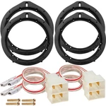 Car 6.5 Inch Adapter Bracket W/speaker Wiring Harness Kit For Honda 0... New. Price: $31.59.
