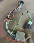 Pioneer AVH-200EX Radio Harness Spliced W/ Metra BY-WHFD4 & Parking Brake Relay Used. Price: $29.00.