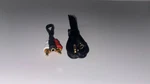 Isimple IS335 Dash Mountable Aux 3.5MM Jack Input To Rca- New Open Box. Price: $12.00.